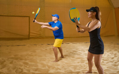 Beach Tennis: O esporte que combina diversão e exercício físico.