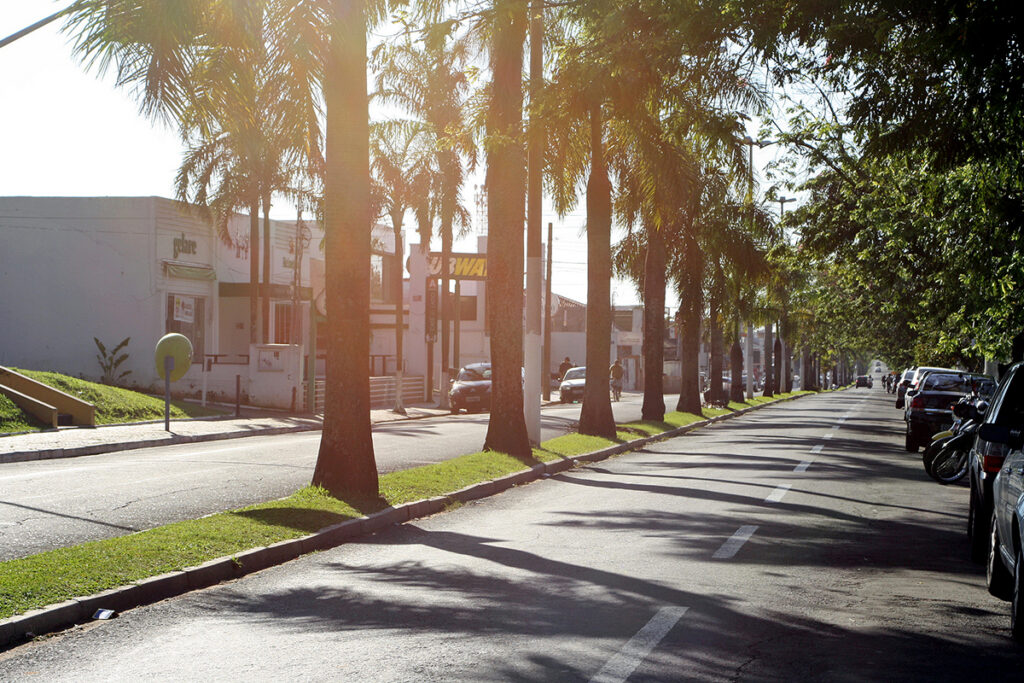 Avenida Esmeralda, um grande centro do mercado imobiliário de Marília